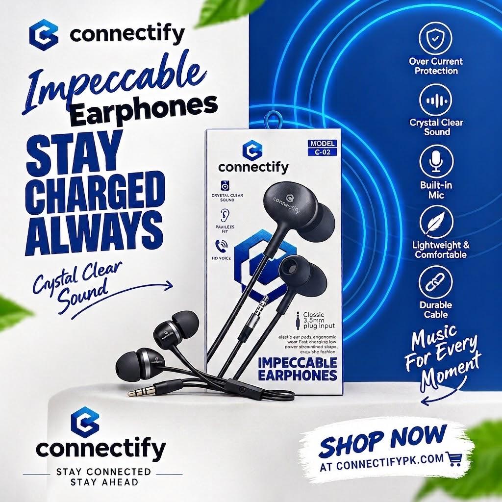 CON-02  IMPECCABLE EARPHONES