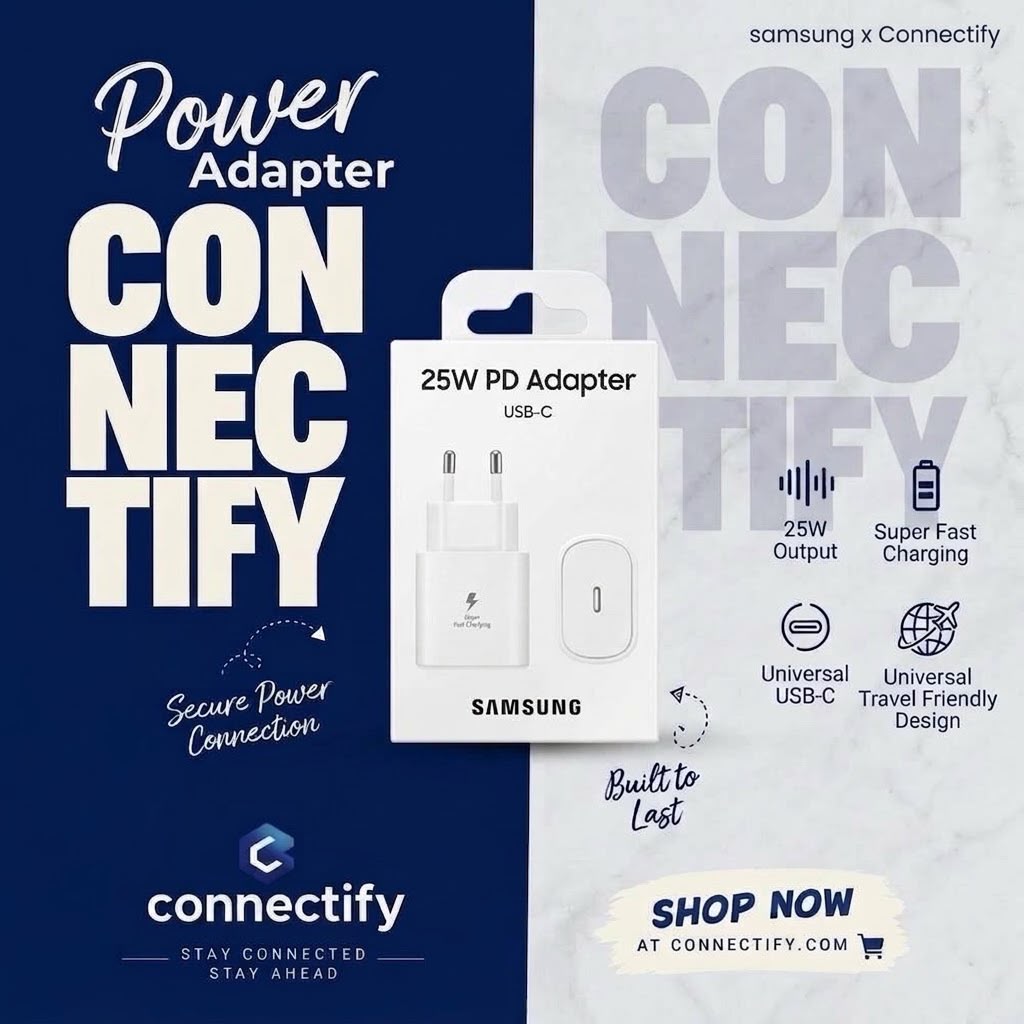 SAMSUNG 25W POWER ADAPTAR