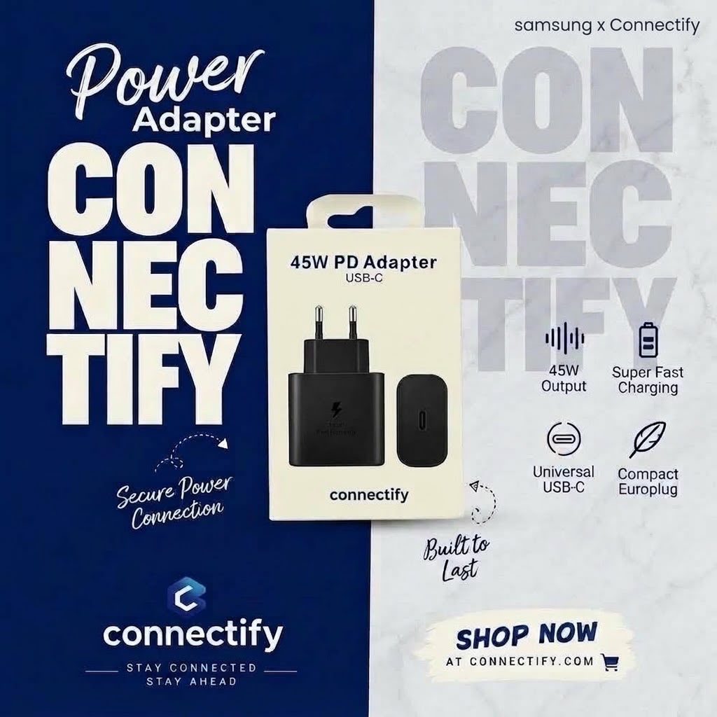 SAMSUNG 45W POWER ADAPTAR